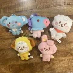 【BTS】BT21 ふわふわマスコット2 BABY 5点セットのサムネイル
