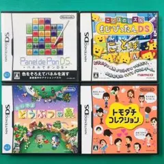 DS パネルでポン もじぴったん おいでよどうぶつの森 トモダチコレクション