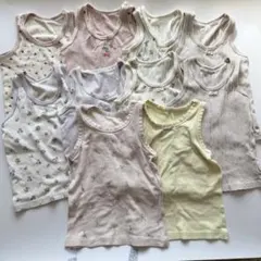 タンクトップ 肌着 100cm 保育園 幼稚園 まとめ売り