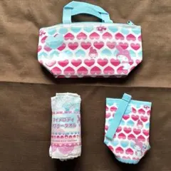 マイメロディ♥️ 保冷バッグ ドリンクホルダー マフラータオル 3点