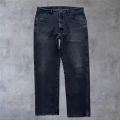 90's ラスラー ブラックデニム RUSTLER 古着ラングラー