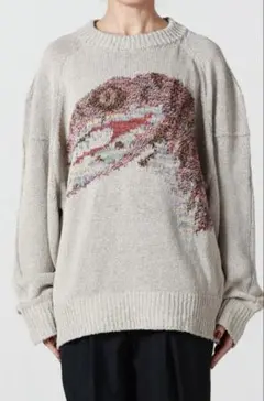 新品 PHOTOCOPIEU 26SS DINO KNIT グレーのサムネイル