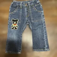 ミキハウス デニム ボトムス ８０cm