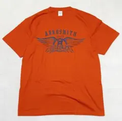 【新品⭐️】AEROSMITH エアロスミスTシャツ オレンジ XL バンドT