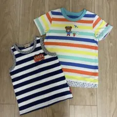 MIKI HOUSE DOUBLE B Tシャツ タンクトップ 3枚セット - メルカリ