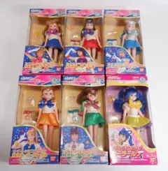 セーラームーン　実写版　ミニコレクション　6体セット