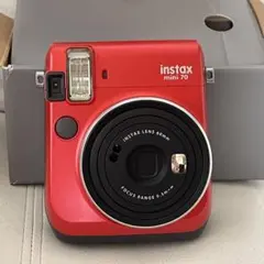 【未使用】FUJIFILM INSTAX mini 70 Red レッド チェキ