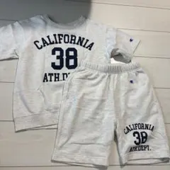 Champion チャンピオン　Tシャツ　ハーフパンツ　セットアップ　140