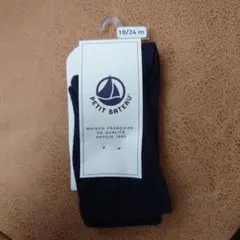 PETIT BATEAU キッズ靴下 18/24 m COTTON 81%