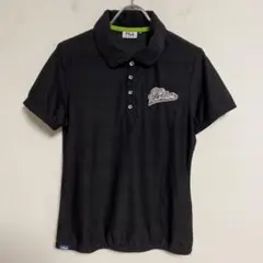 FILA レディース ゴルフシャツ M ブラックのサムネイル