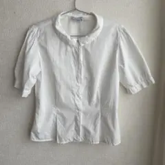☆ポルトガル製 agnes b. 切り替え プルオーバー シャツ ブラウス 