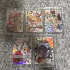 ワンピースカードゲーム ROUND ONE PIECE 5枚セット - メルカリ