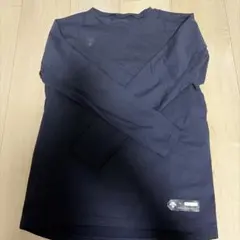 DESCENTE 長袖アンダーシャツ 160 ネイビー