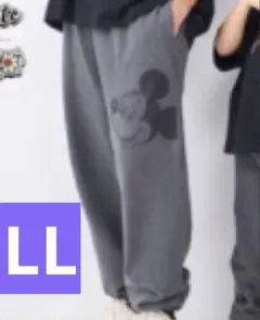 しまむら　リンクアット　リトシー　ミッキー　スウェットパンツ　LL