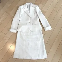 お値下げ！スーツ　ツイード　上下セットアップ　入学式