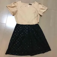 OPAQUE オペーク　バイカラーワンピースのサムネイル