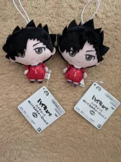 ハイキューぬいぐるみチャームVOL.2　黒尾鉄朗　２点セット