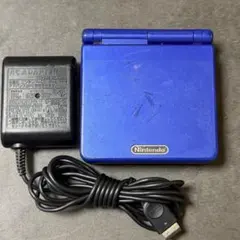 CE441★動確済み★ ゲームボーイアドバンスSP 本体 アダプタ付 ブルー