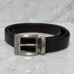 イタリア製 GIVENCHY ジバンシー ベルト 本革 ブラック 黒のサムネイル