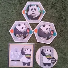 呪術廻戦 パンダ ステッカーセット 5枚
