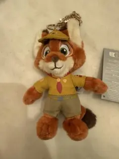 ⭐️日本未発売⭐️香港ディズニー・ズートピア・ニック幼少期　ぬいぐるみバッジ