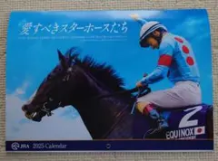 JRA 2025 カレンダー　愛すべきスターホースたち