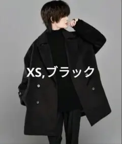 【ADRER】(XS,ブラック)ビーバーメルトンオーバーPコートのサムネイル