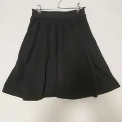 お値下げしました！黒のフレアスカート ひざ丈