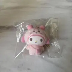 ちいかわ サンリオ シークレットフロッキーマスコットチャーム 古本屋 マイメロ