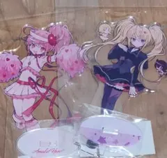 しゅごキャラ あむ 原作絵 ザッキャラ アクスタ アクリルスタンド 4点セット TVアニメ『しゅごキャラ！』より、PALE TONEシリーズの