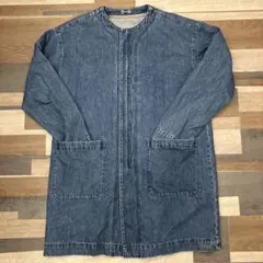 【MUJI LABO】ムジラボ　ノーカラー　コート　ユニセックス　オーバーサイズ