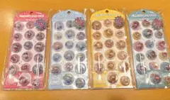【正規品】サンリオ　カプセルポップシール　4点セット