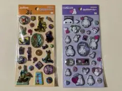 正規品 ポップデコパーティー ラメきらクリスタルシール ベイマックス ズートピア