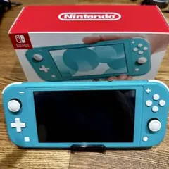 Nintendo Switch Lite　本体 ターコイズ　ブルー　箱つき