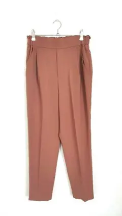 【美品】SHIPS シップス　パンツ　レディース　ブラウン　ベージュ　36