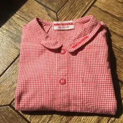 ミキハウス☆ギンガムチェックシャツ