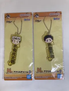 一番くじ ハイキュー!! 頂の景色 アクリルチャーム 木兎光太郎＆赤葦京治