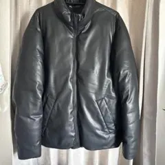 ZARA ブラック レザージャケット EU 50 M サイズ