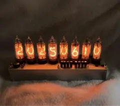 VFD管時計 ダイバージェンスメーター風 電子工作 RTC搭載 ニキシー管 自作 VFD管時計 ダイバージェンスメーター風 電子工作 RTC搭載