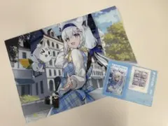 ホロライブ　クリアファイル　クリアシート　白上フブキ