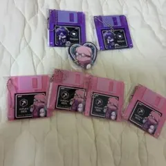 DMMスクラッチ　ドズル社　アクリルキーホルダー　缶バッジ