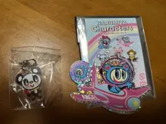 エンジェルブルー　ナカムラくん　ステッカー　おほほパンダ　チャーム