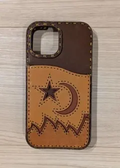 OJAGA DESIGN レザー iPhone15ケース