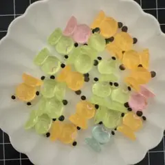 デコパーツまとめ売り　アソート　カボション　23個