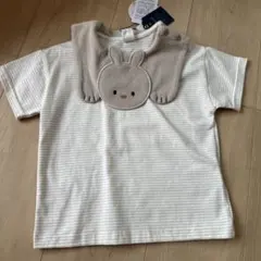 バースデイ　90サイズ 半袖　Tシャツ　うさぎ　女の子　男の子　ベビー