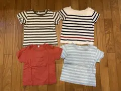 無印半袖Ｔシャツ４枚セット　８０センチ