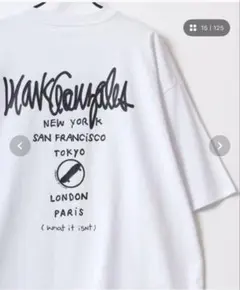 Mark Gonzales マークゴンザレス　グラフィックTシャツ L ホワイト