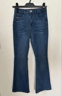 SHEIN フレアパンツ デニム