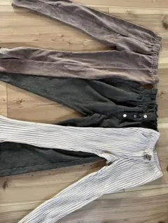 長ズボン3点セット（コーデュロイ・コットン）