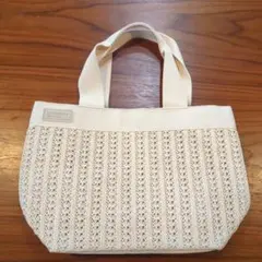 コメダ珈琲トートバッグ 　エコバッグ　カゴバッグ